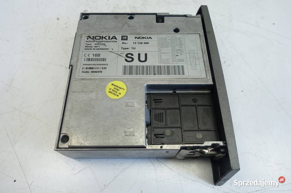 Opel Vectra C Signum CZYTNIK KART SIM 13138266 osobowe