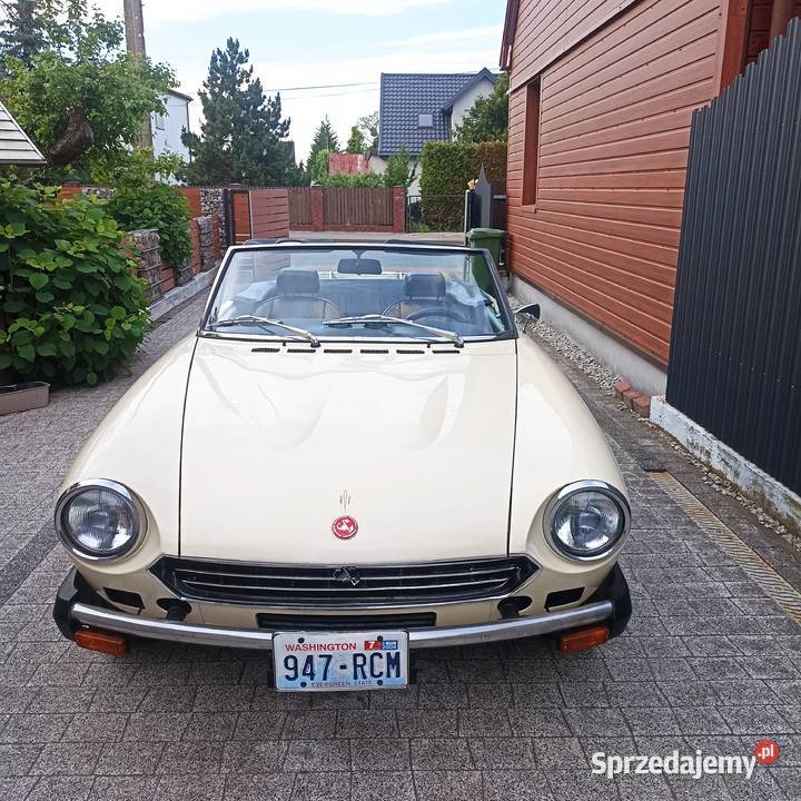 1977 Fiat Spider Abarth Kabriolet BEZ RDZY podlaskie