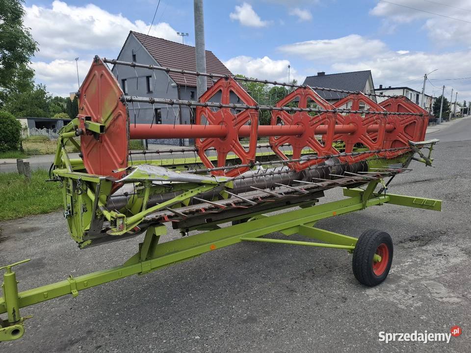 Heder Claas 51m z przysrawką do rzepaku Maszyny rolnicze