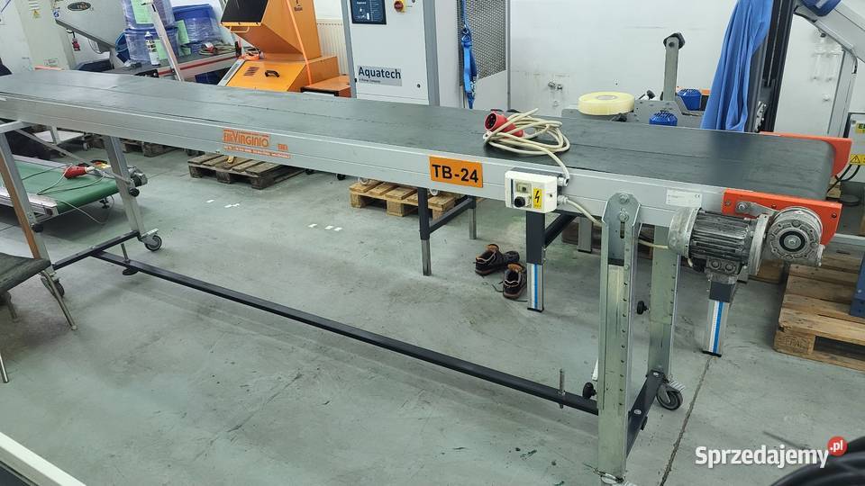 Taśmociąg prosty przenośnik taśmowy 400 x 50 Białogard