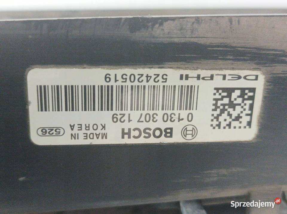 WENTYLATOR CHŁODNICY 20 D 52420519 0130307129 Części samochodowe