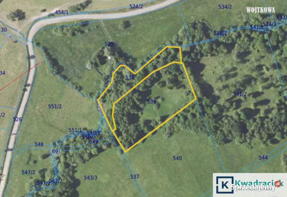 Grunt Nowosielce Kozickie 53765m2