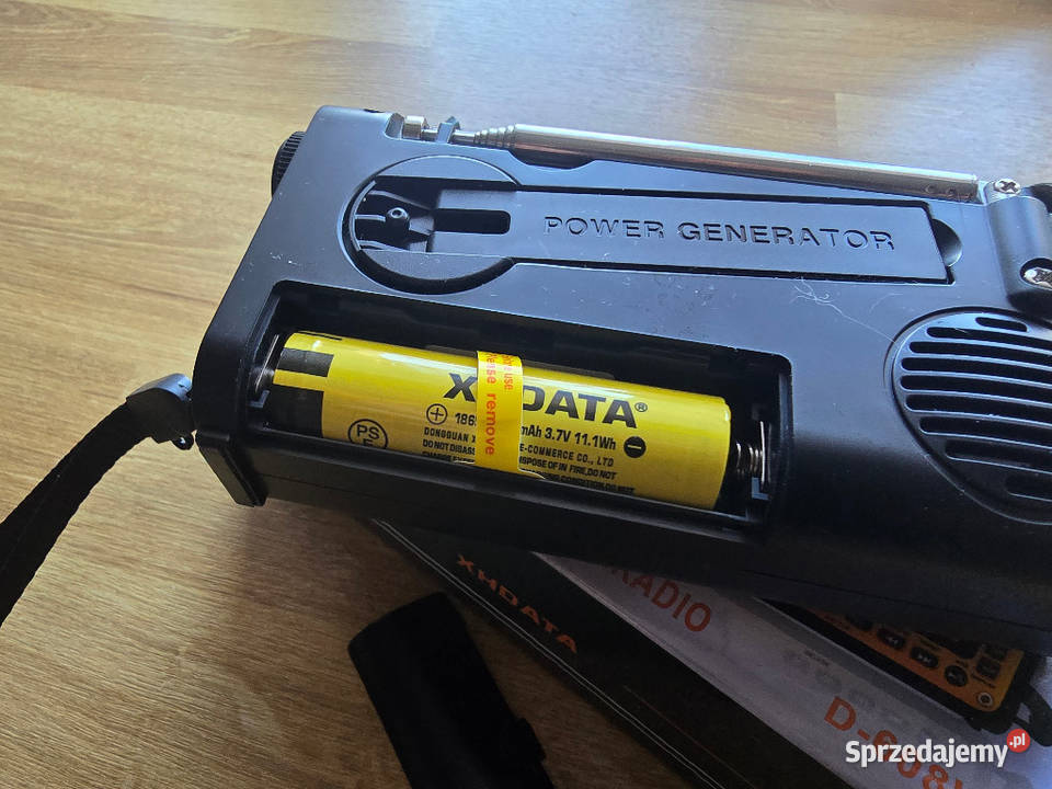 XHDATA D608WB Super Radio Awaryjne Solar Korba Tarnów