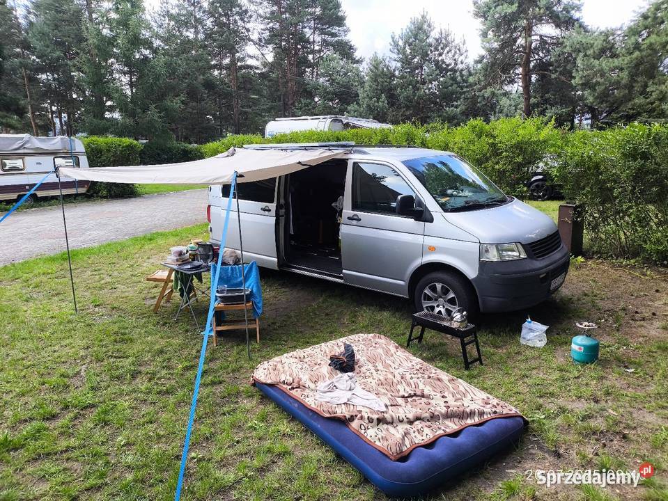Transporter T5 9osobowy kampervan Zarejestrowany w Polsce Transporter Będzin