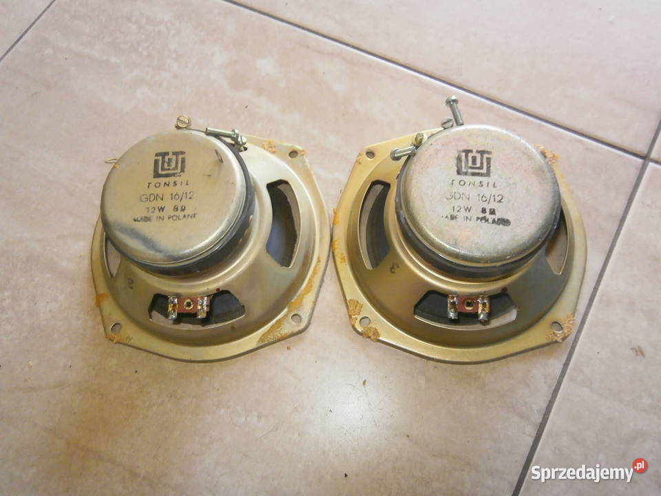 Głośniki GDN 1612 8ohm Tonsil do regeneracji 2