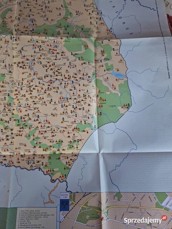 Mapa Zabytków Województwa Podlaskiego małopolskie Kraków