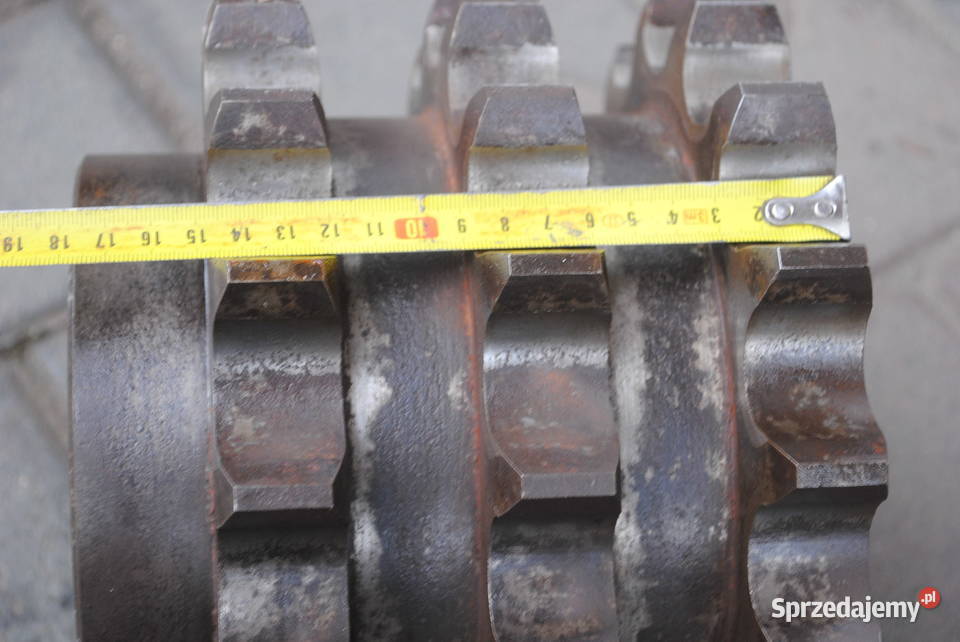 Koło zębate Zębatka trzyrzędowa 16 zębów Kargowa