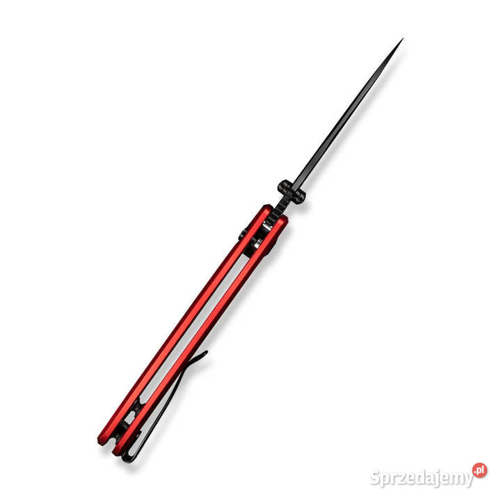 Nóż składany Sencut Cybrix Red Aluminium Black Warszawa