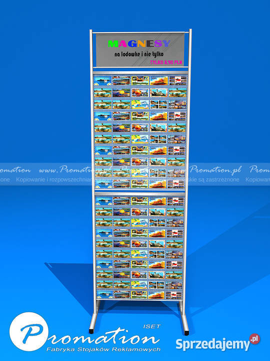 Stojaki na magnesy Ekspozytory na pamiątki Sklep