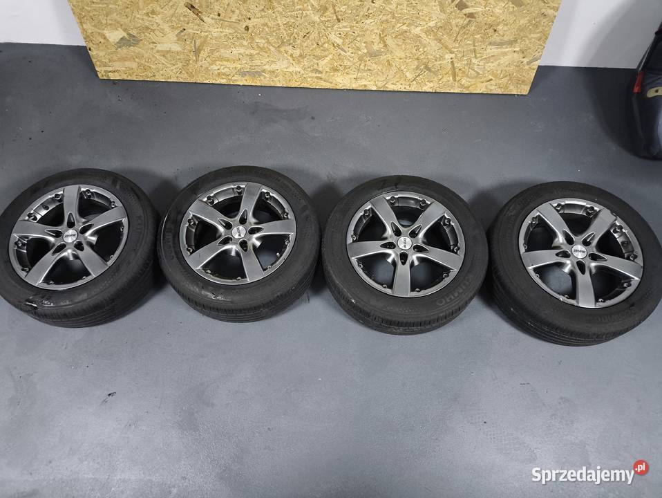 Alufelgi 16 5x110 opel z oponami kumho Ecowing Skała sprzedam