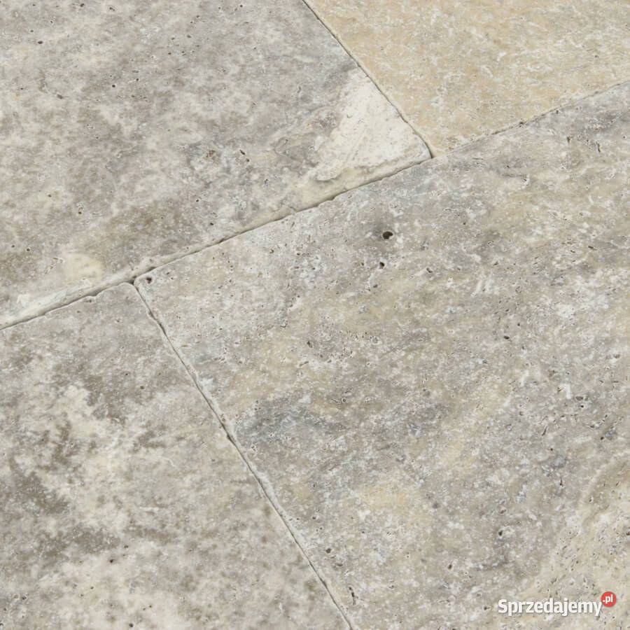 Płytki Trawertyn ASH bębnowany komplet 072 m2 Podłogi i schody Kraków