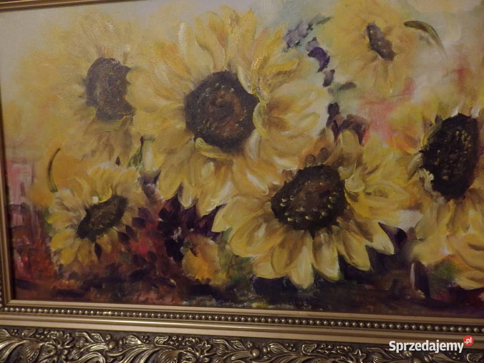 obraz olejny SŁONECZNY DZIEŃ Rabka-Zdrój