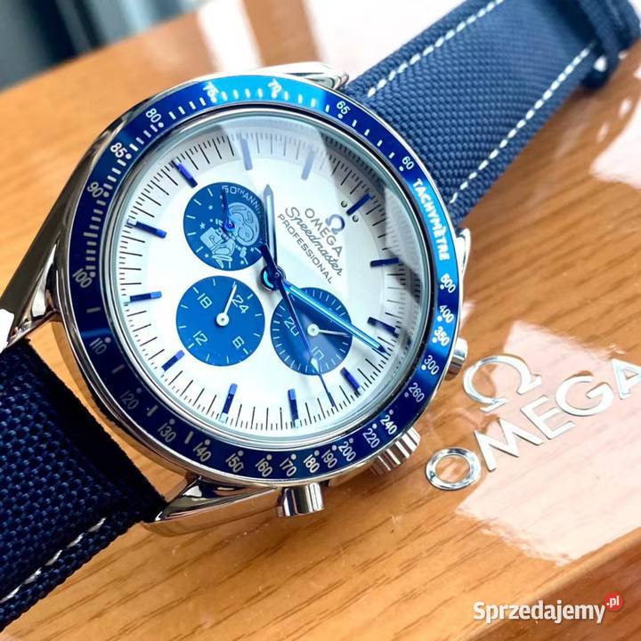 Męski zegarek kwarcowy OMEGA Speedmaster Silver Warszawa sprzedam