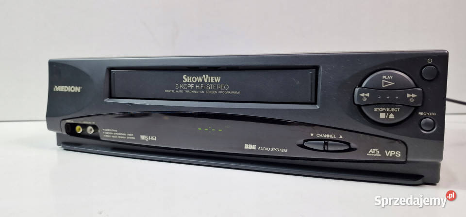 Medion VideoVHS 6 głowic MD 9023 MD9023 wielkopolskie Międzychód sprzedam