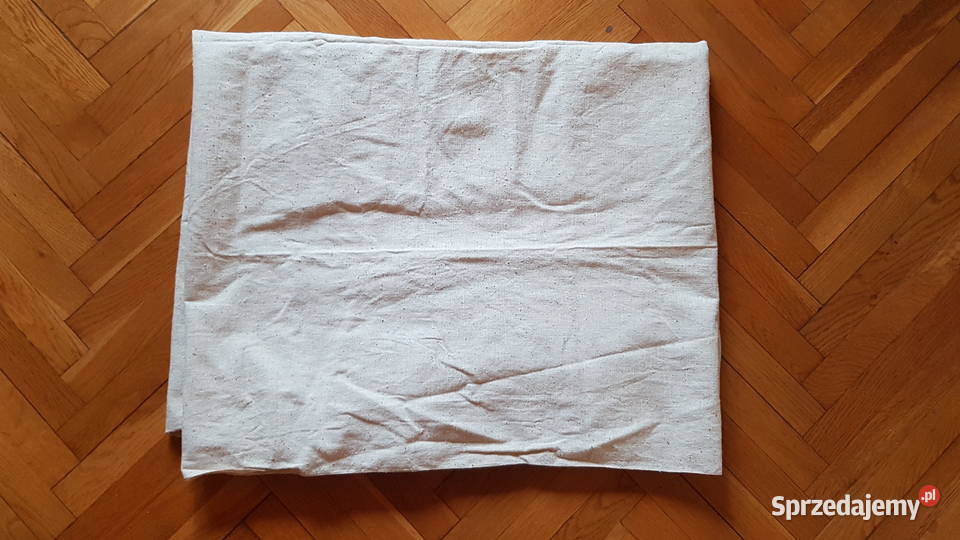Kupon materiału bawełniana surówka płótno śląskie Myszków