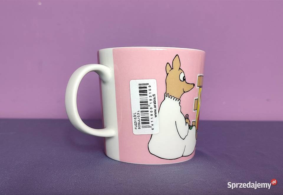 Muminki KUBEK Moomin Arabia Finland sygnatura Jasień