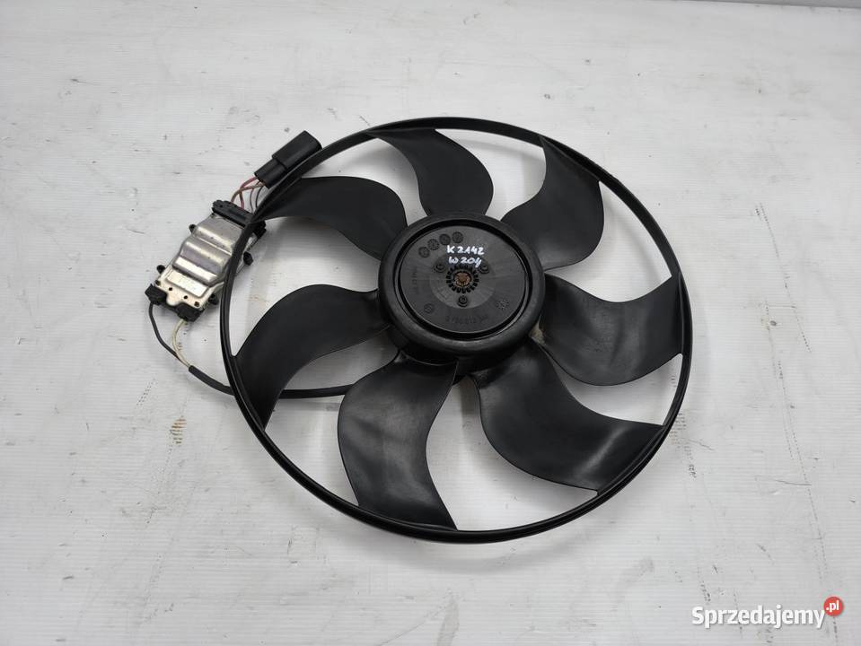WENTYLATOR CHŁODNICY MODUŁ MERCEDES C W204 LIFT Wentylatory chłodnicy sprzedam