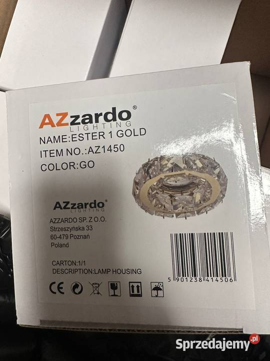 Halogeny glamour złoto kryształ azzardo ester 1 Sulmierzyce