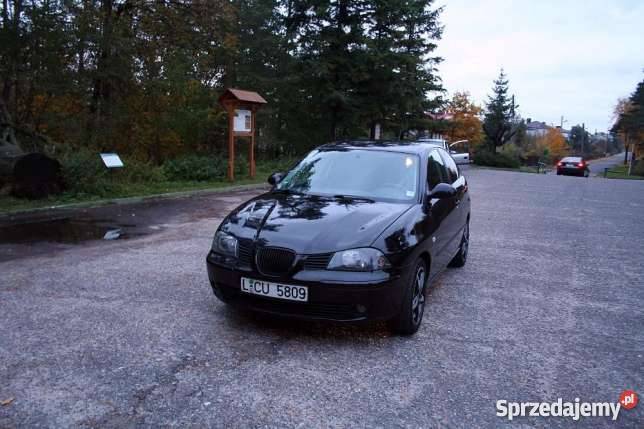 Seat Ibiza SEAT IBIZA 14 CZARNY stella SPORT Alu światła przeciwmgielne Tomaszów Lubelski