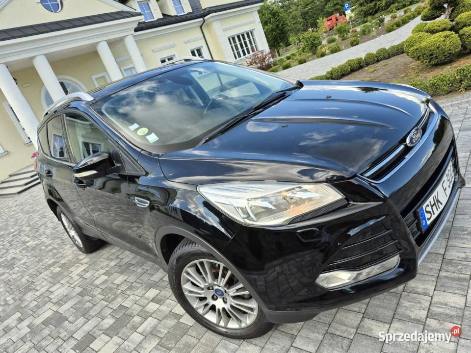 Ford Kuga ledy navi manual kamera grzane fotele bluetooth Kuga Drelów