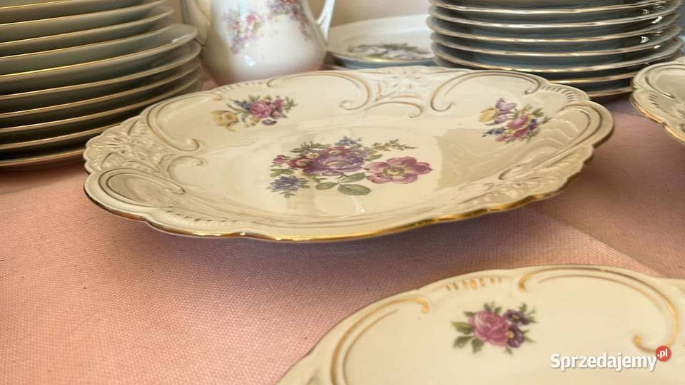 Patera Bareuther Bawaria Kwiaty na porcel pomorskie sprzedam
