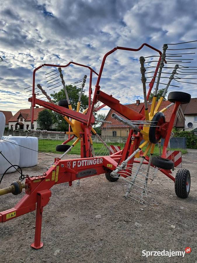Zgrabiarka dwukaruzelowa pottinger eurotop 621A dolnośląskie Świdnica