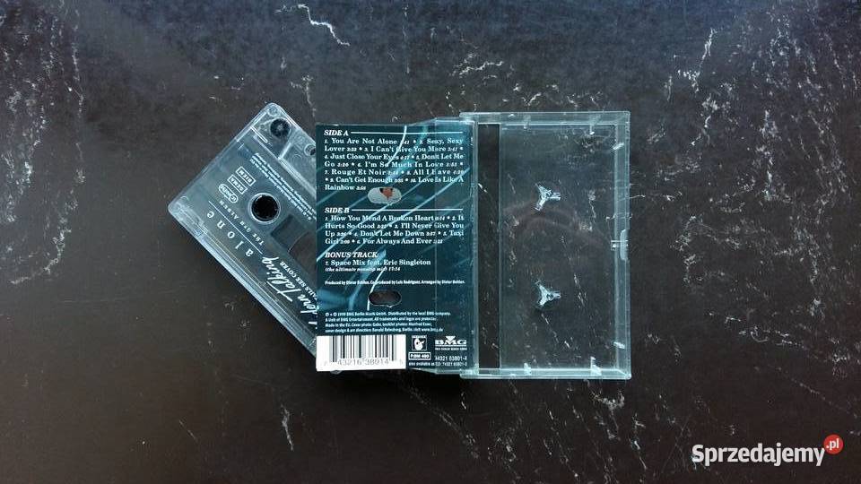 Kaseta magnetofonowa Modern Talking Alone podlaskie Siemiatycze