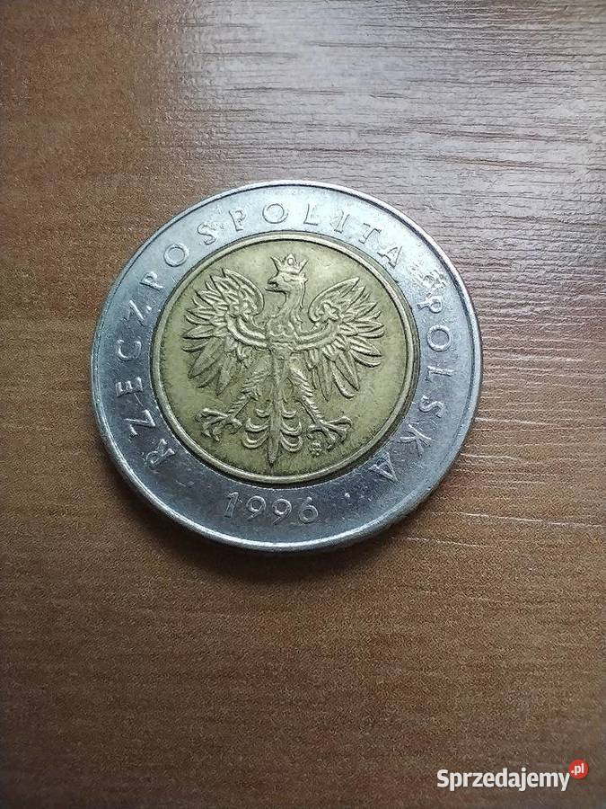 moneta 5 z 1996 roku