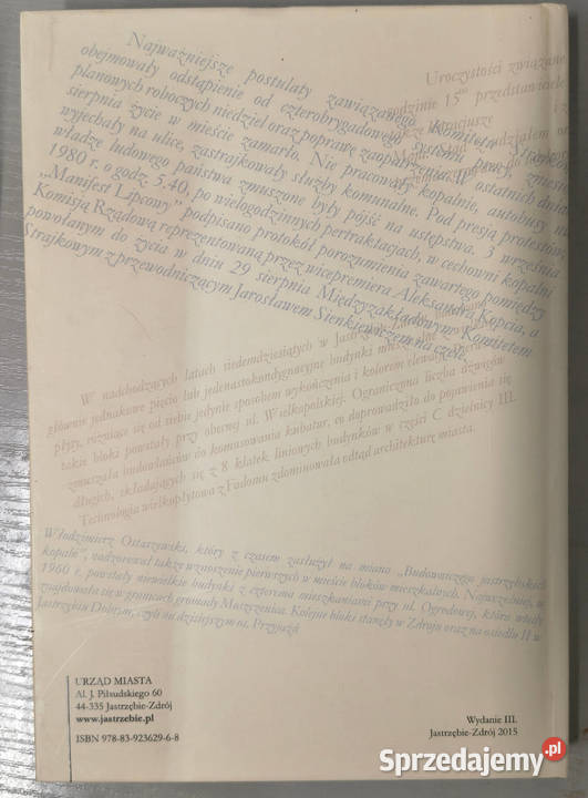 JastrzębieZdrój Zarys historii młodego miasta Sosnowiec