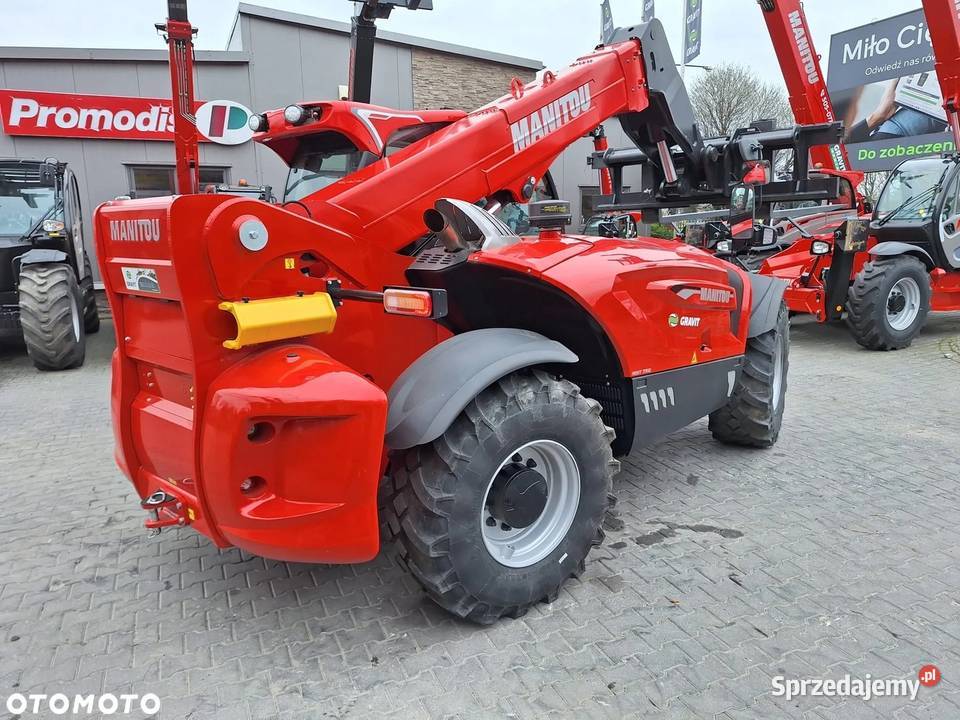 Ładowarka teleskopowa Manitou MHT 790 Koparko ładowarki Strzeszkowice Duże