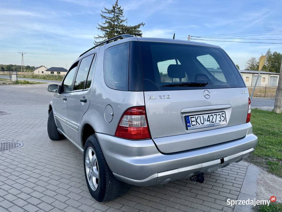 ŁADNY DOINWESTOWANY MERCEDES BENZ ML 27 CDI 163 Rok produkcji 2003 Kutno sprzedam
