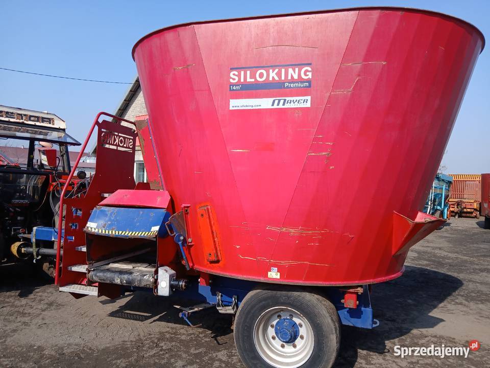 Paszowóz pionowy Siloking 14 m3 Typ MP 14 lubelskie
