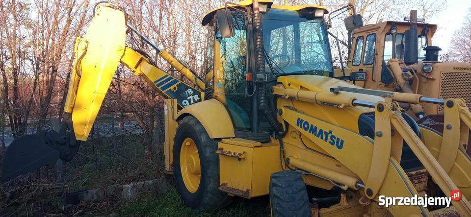 Koparkoładowarka Komatsu WB97R2A 2003r nie małopolskie
