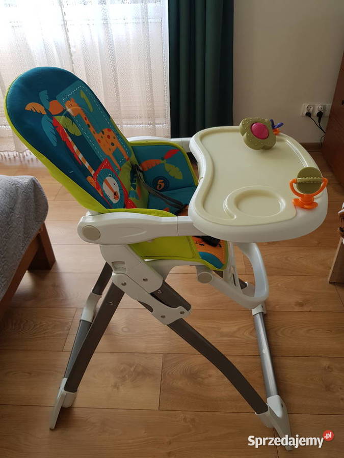 Krzesełko do karmienia marki Smiki Dżungla