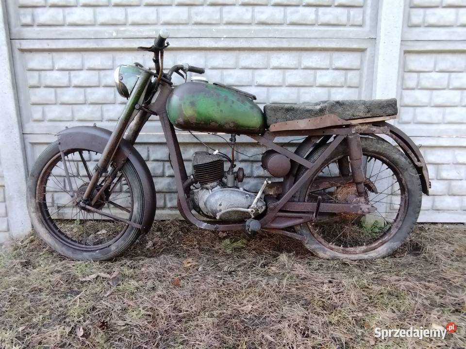 WSK 125 M06 z 1956 zielona WFM 125 SHL uszkodzony Radomsko sprzedam