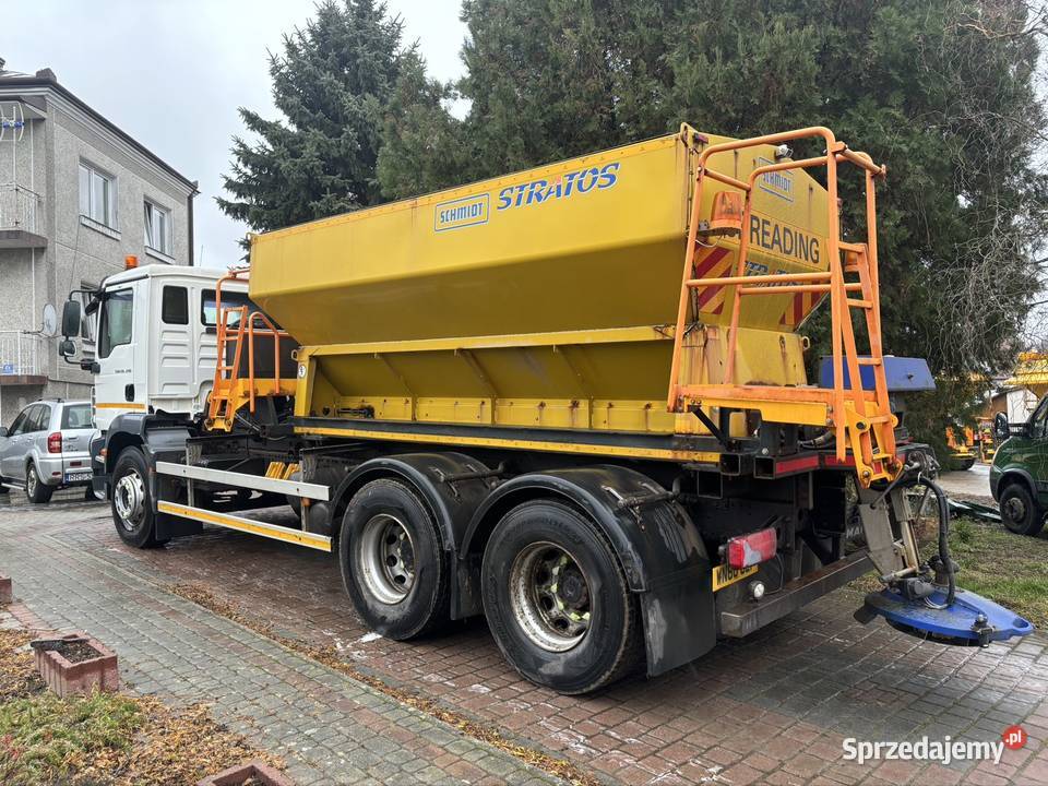 MAN TGM 26290 6x4 BB piaskarka solarka schmidt serwisowany w ASO Ropczyce