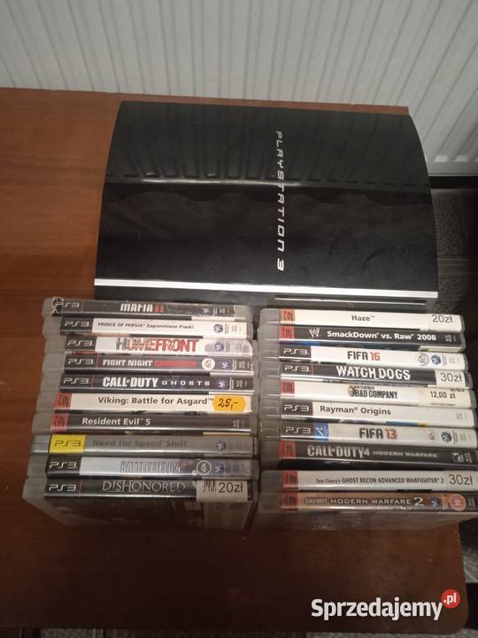 Konsola PlayStation 3 Gry komputerowe i konsolowe pomorskie sprzedam