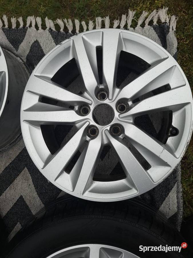 Alufelgi 16 do Peugeota 308 SW TP opony Nokian aluminiowe Bukowno