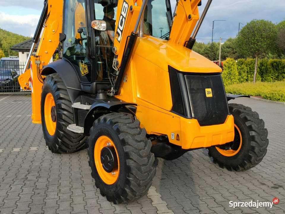standardowa JCB 3CX Szybkozłącze Tył Zadbana Koparko ładowarki świętokrzyskie Widełki