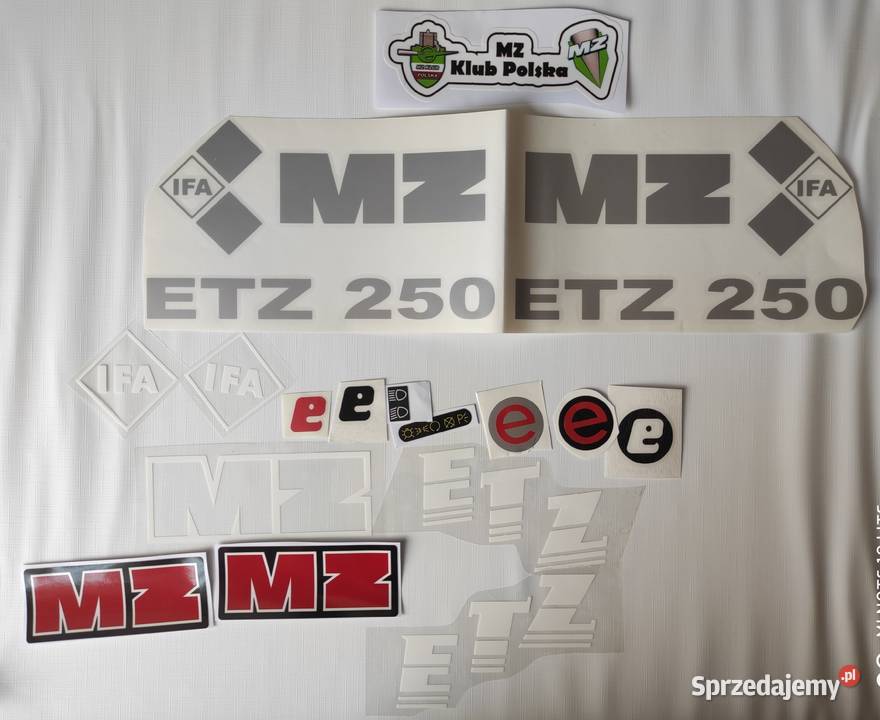 MZ ETZ 250 naklejki podkarpackie Przeworsk