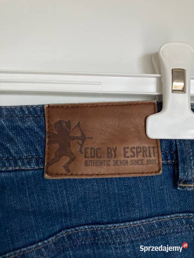 Nowe niebieskie damskie jeansy rurki Esprit Nisko sprzedam