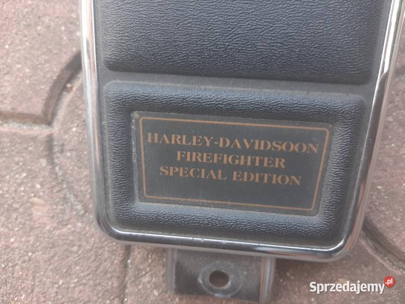 Harley-Davidson Firefighter Medallion – Special Edition, Limited Run, Made In USA, Self-Adhesive