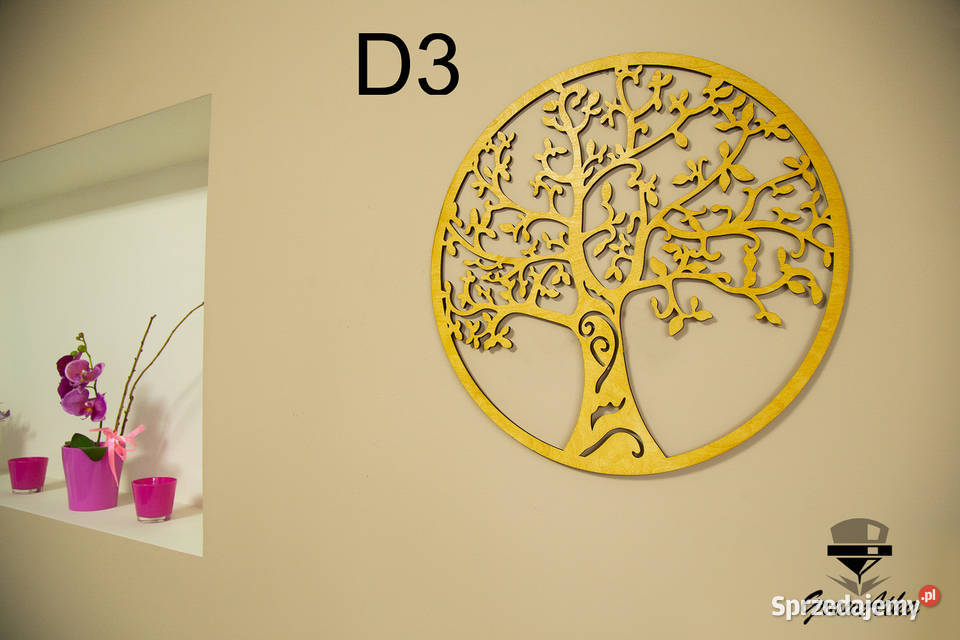 Drzewo Życia GENEALOGICZNE DREWNIANE GrawAtka Kłomnice