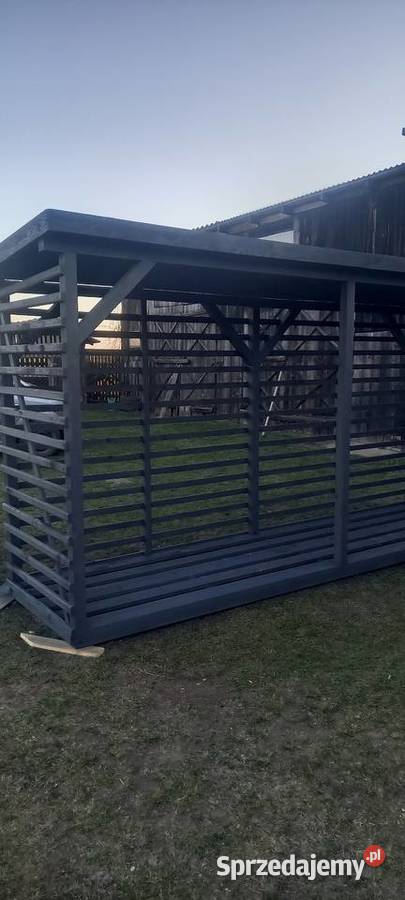 Drewutnia Schowek na drewno mazowieckie