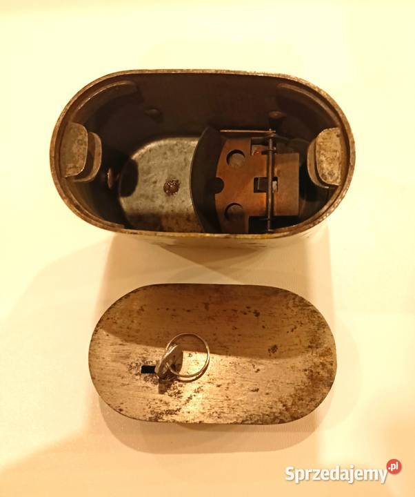 Skarbonka domowa TRESOTPoznań 1932 vintage Antyki Łódź sprzedam