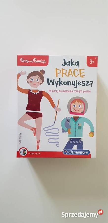 Nowa Clementoni Jaka jest twoja praca Gra Edukacyjne Warszawa
