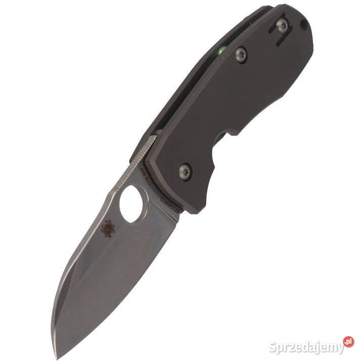 Nóż składany Spyderco Techno 2 Gray Titanium Warszawa sprzedam