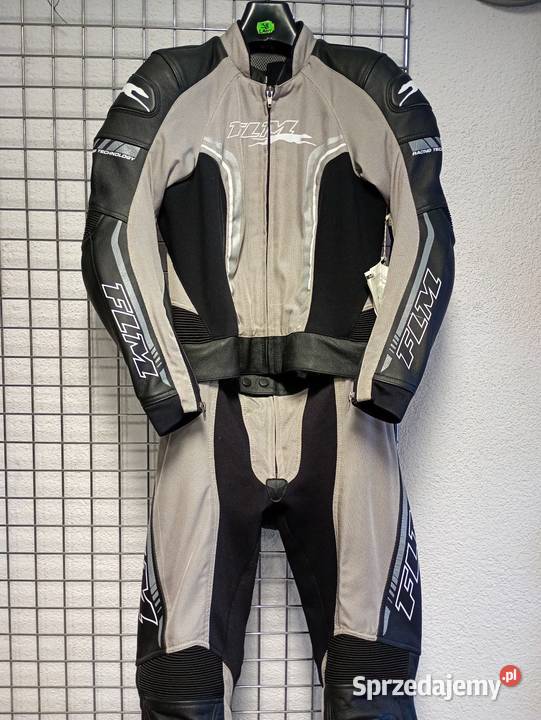 FLM Sports Leather Textile 10 Grey kombinezon lubuskie Zielona Góra