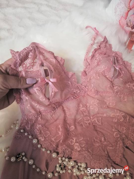 seksowna koszulka transparentna różowa Inna marka mazowieckie sprzedam