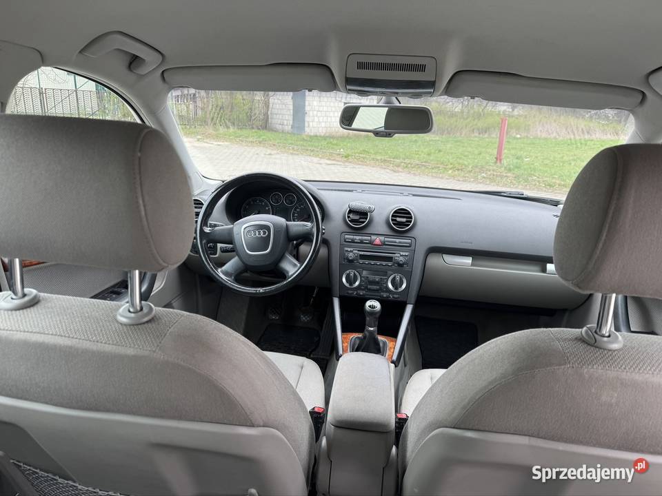 AUDI A3 8p 2004 r CD mazowieckie Zajezierze
